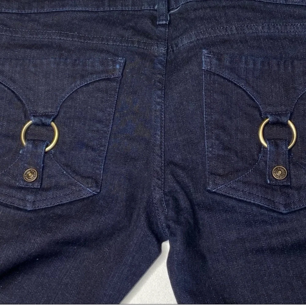 7 FOR ALL MANKIND Straight Leg Jeans with Pocket Detail